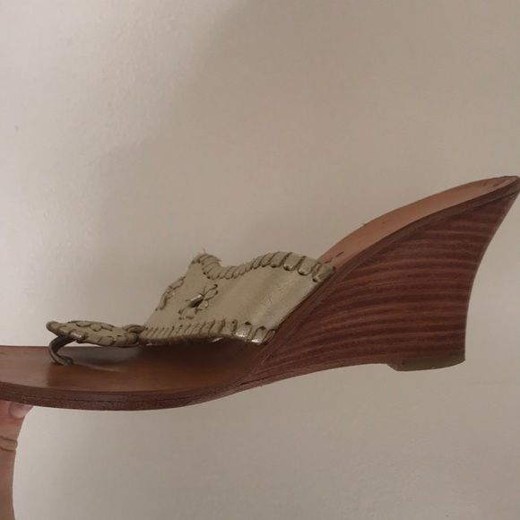 Vintage Rare Jack Rogers Wedges - Picture 2 of 7